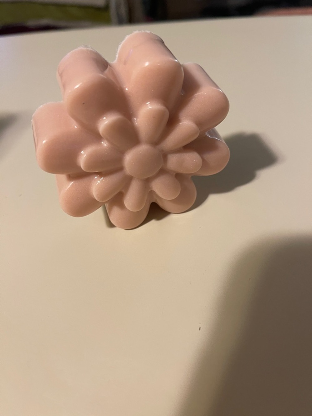 Cinnamon Flower Shaped Goats Milk Soap Bar 3.5 oz